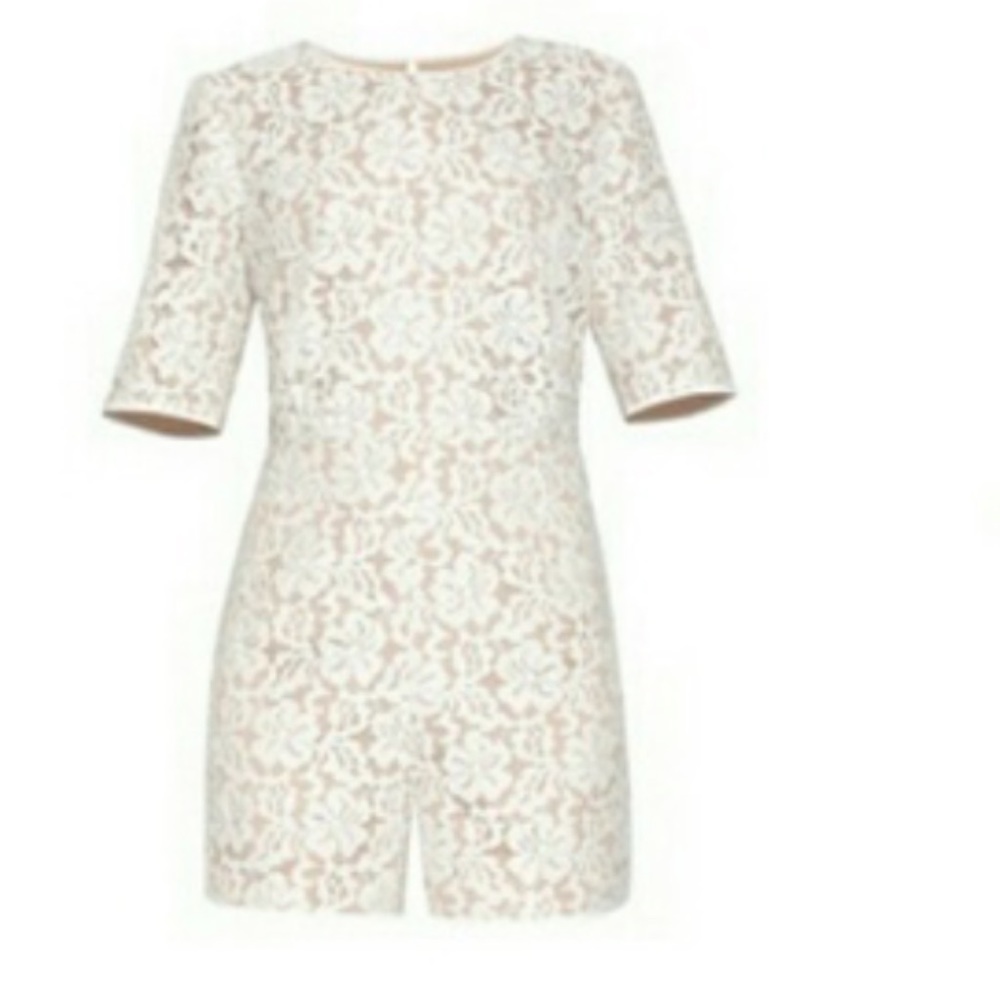 Ivory Lace Romper (Small)